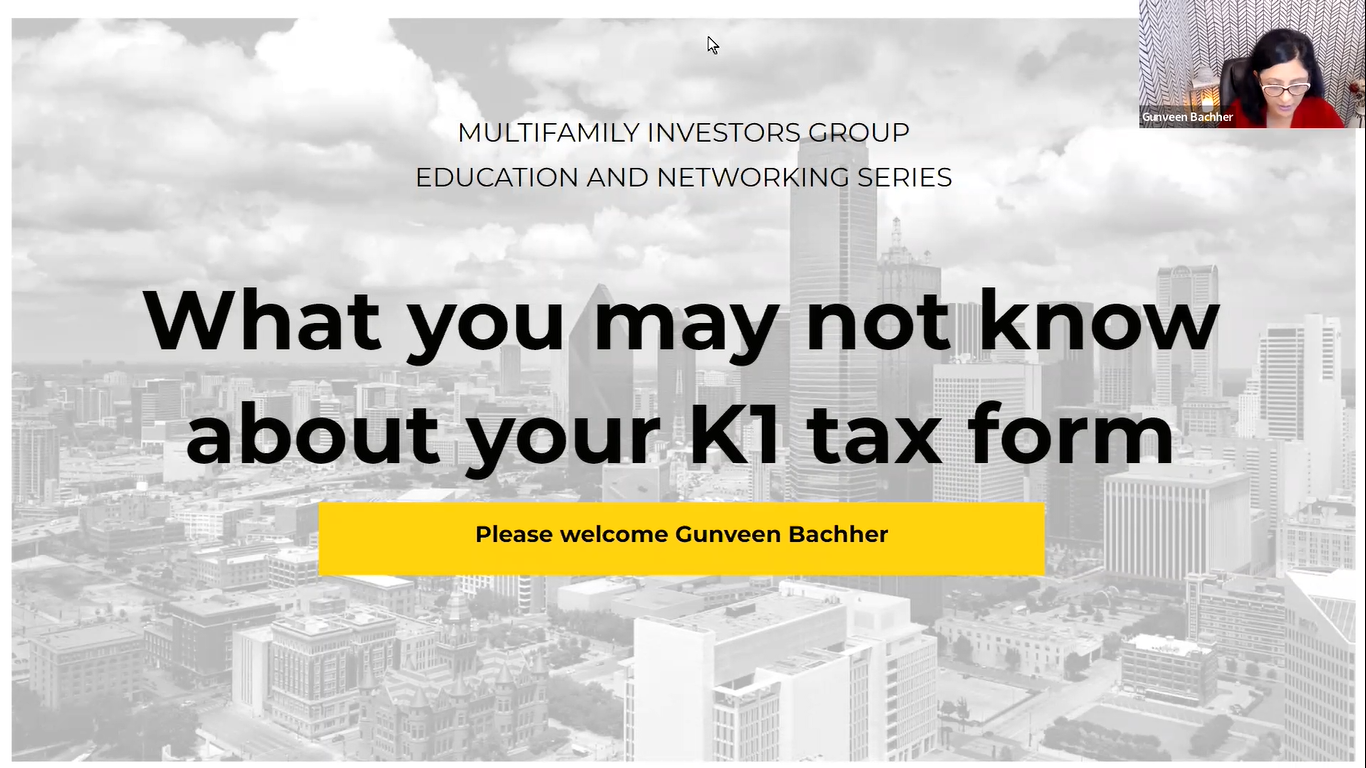 k1 tax form